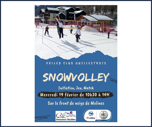 Molines en Queyras. Snow Volley