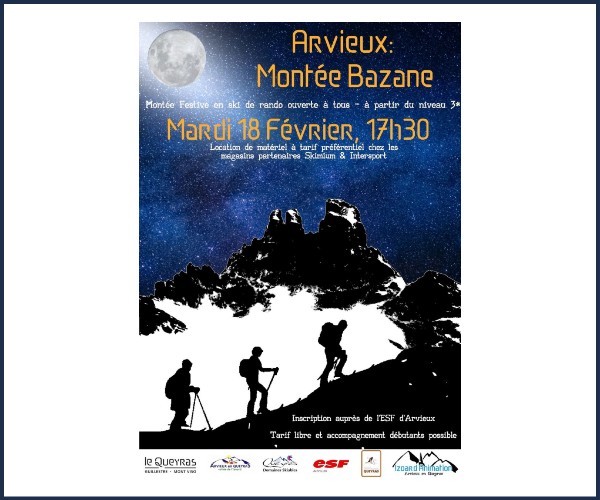 Arvieux. La Montée Bazanne
