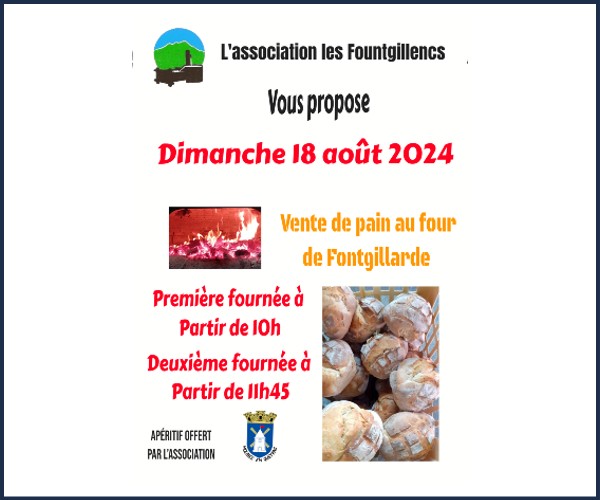 Molines en Queyras. Cuisson du pain à Fontgillarde
