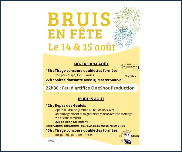 Valdoule. Fête de Bruis