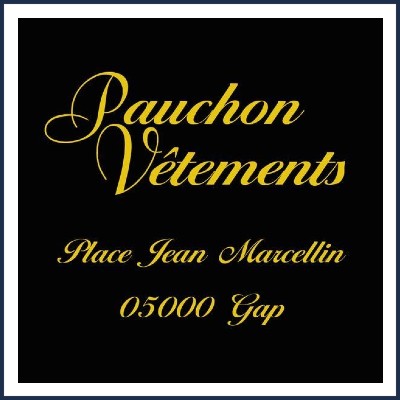 Pauchon Vêtements